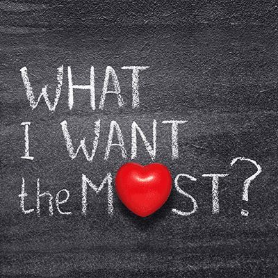 Focus on what you DO want