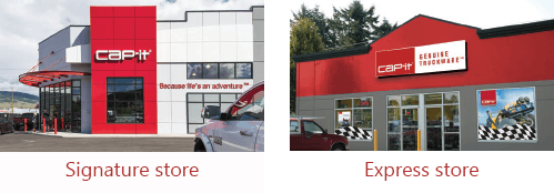 Cap-it Signature and Express Store