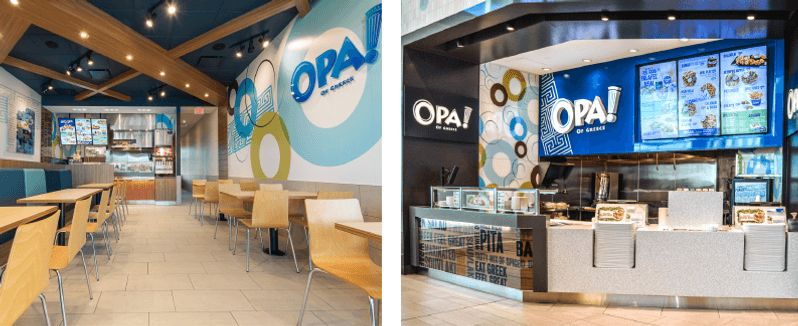 Opa! of Greece franchise location