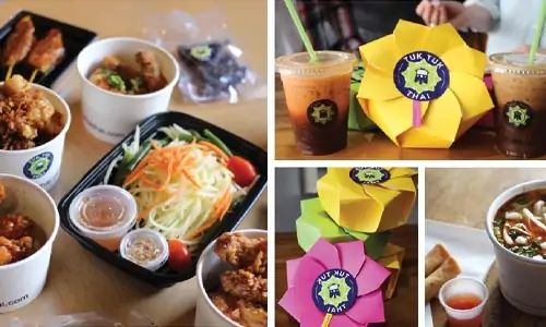 Tuk Tuk Thai Franchise Products