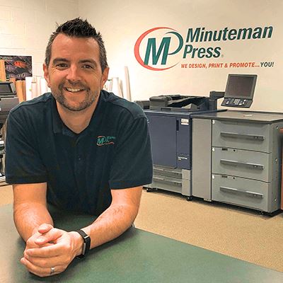 Chris Harvey Buys Minuteman Press Franchise in London South, Ontario, Canada