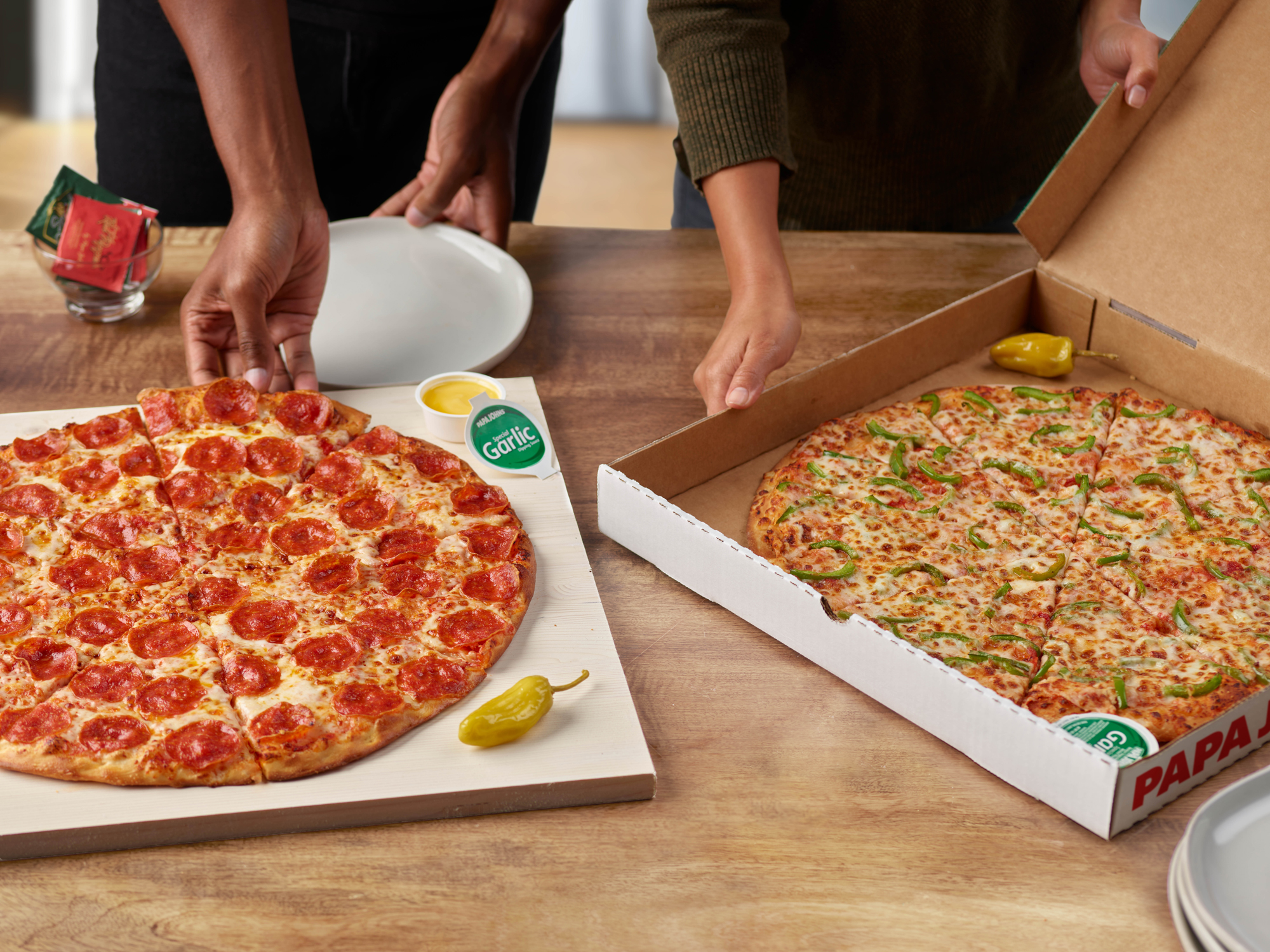 Papa Johns pizza franchise