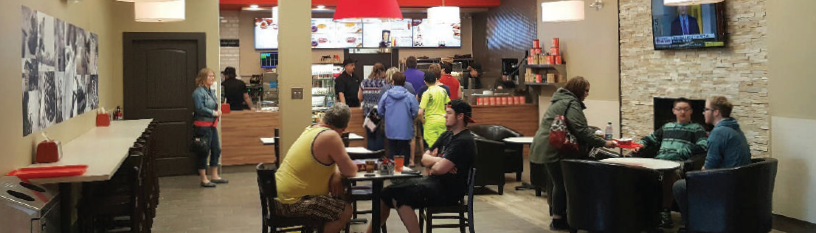 Robin's Cafe store format